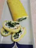 Rotolo con bietole e crescenza