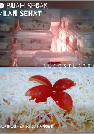 Foto resep Salad Buah ng-KEJU bangedt !!! 🧀 #BikinRamadhanBerkesan