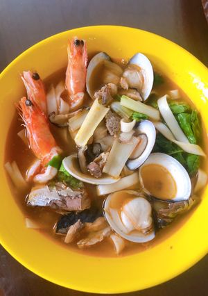 什錦海鮮湯麵 的食譜成品照片