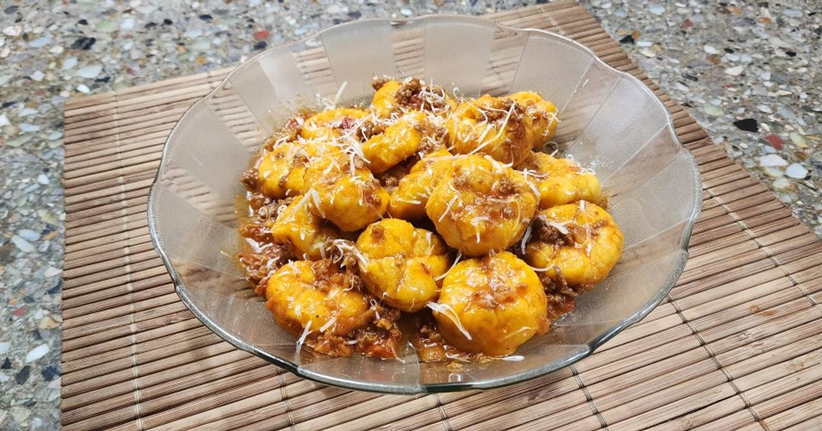 Ñoquis Soufflé De Zapallo Cabutiá 🎃 Ñoquis Con Forma De Calabaza Receta ...