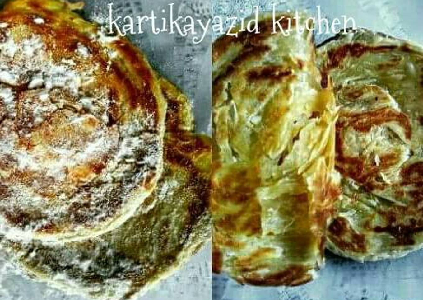 Roti Maryam (garing di luar lembut di dalam)