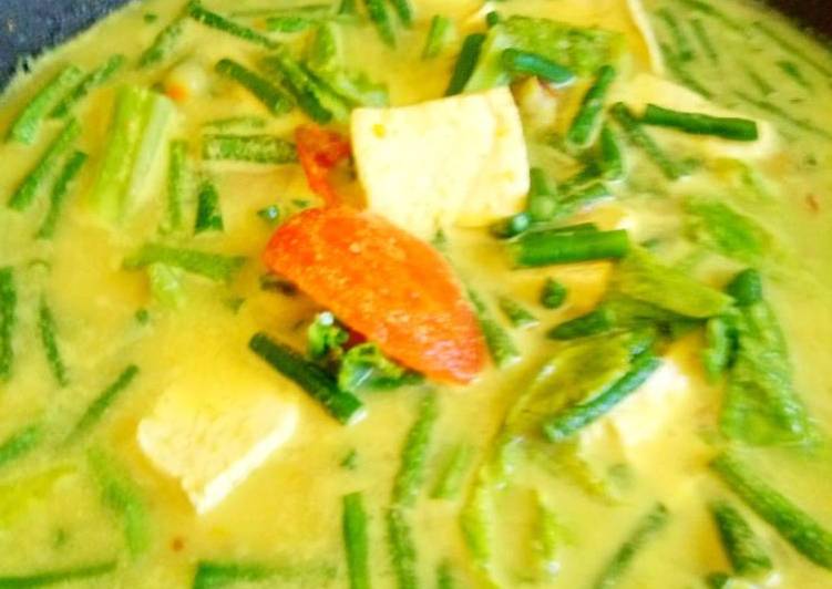 Resep Gule kuning tahu kacang panjang🍅 praktis, Sempurna