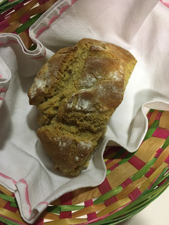 Una foto de Pan de harina de maíz y harina de trigo casero 🥖