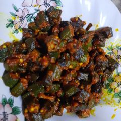 A picture of Bhindi masala.