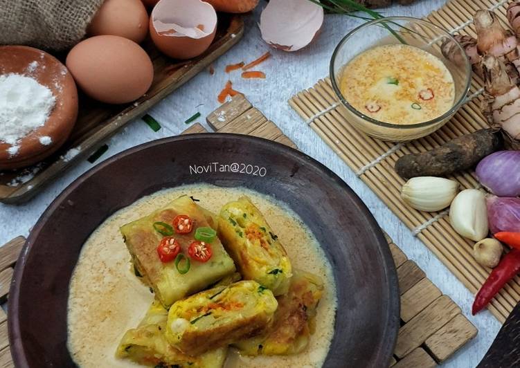 156. Martabak Telur 3in1 Kuah Santan