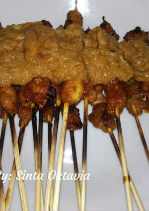 Foto resep Day28.Sate Ayam Bumbu Kacang#PekanINSPIRASI