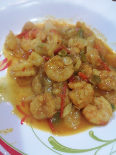 عکسی از دستور خوراک میگو