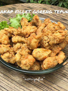 Foto resep Kakap Fillet Goreng Tepung