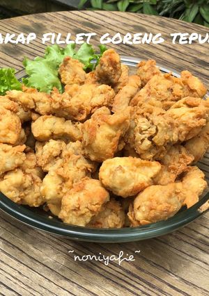 Foto resep Kakap Fillet Goreng Tepung