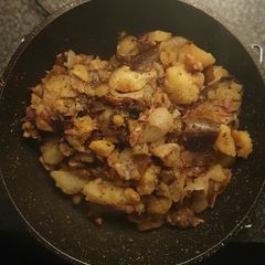 A picture of Jacket Skins Bacon Hash.