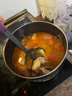 Una foto de Lentejas con pollo