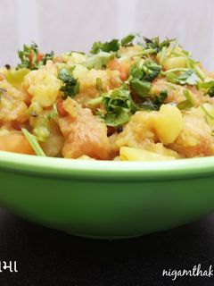 બ્રાઉન બ્રેડ ઉપમા રેસીપી મુખ્ય ફોટો