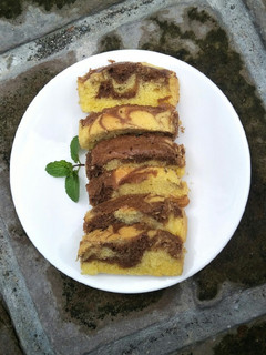 Foto resep Mocca marble pound cake