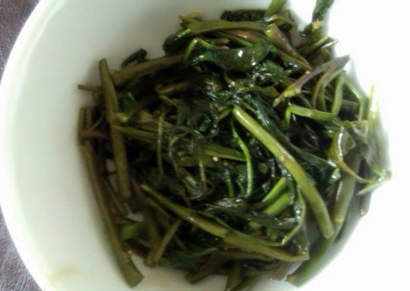 morning glory in oyster sauce