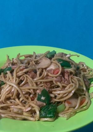 Foto resep Mi goreng Ayam +Bakso ikan