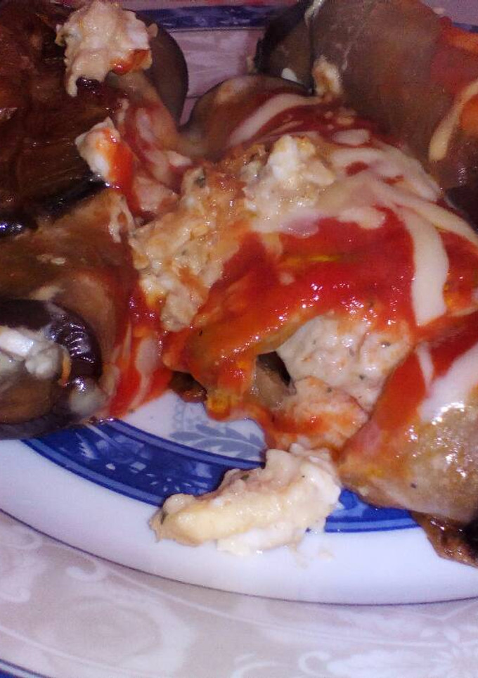 Una foto de Rollitos de berenjenas🍆