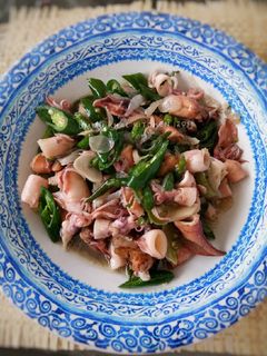 Foto resep Cumi Asin cabe ijo #selasabisa