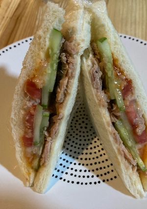 Foto resep Sandwich tuna