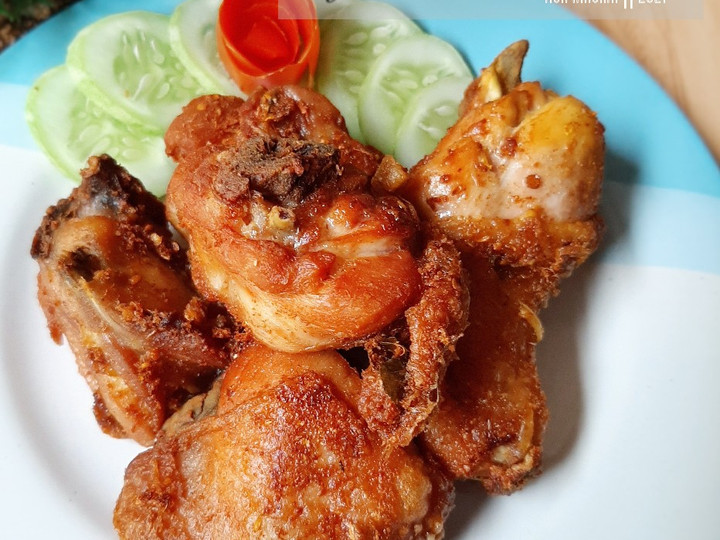 Resep 216. Ayam Goreng Gurih Irit Untuk Jualan