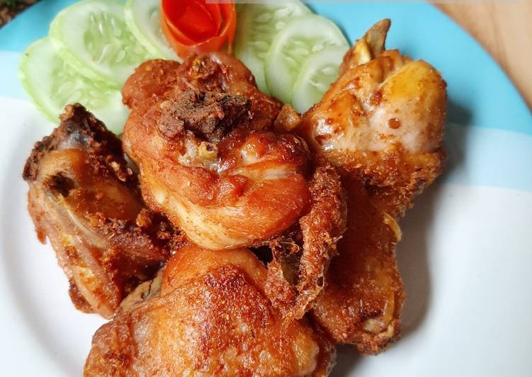 Resep 204. Ayam Goreng Gurih Anti Gagal