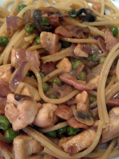 A picture of Chicken & Bacon Spaghetti.