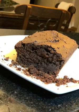 Una foto de Budín de Chocolate y Lentejas
