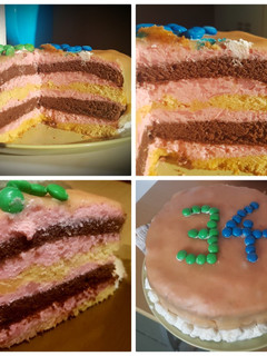 Méteres kalács torta recept fotója