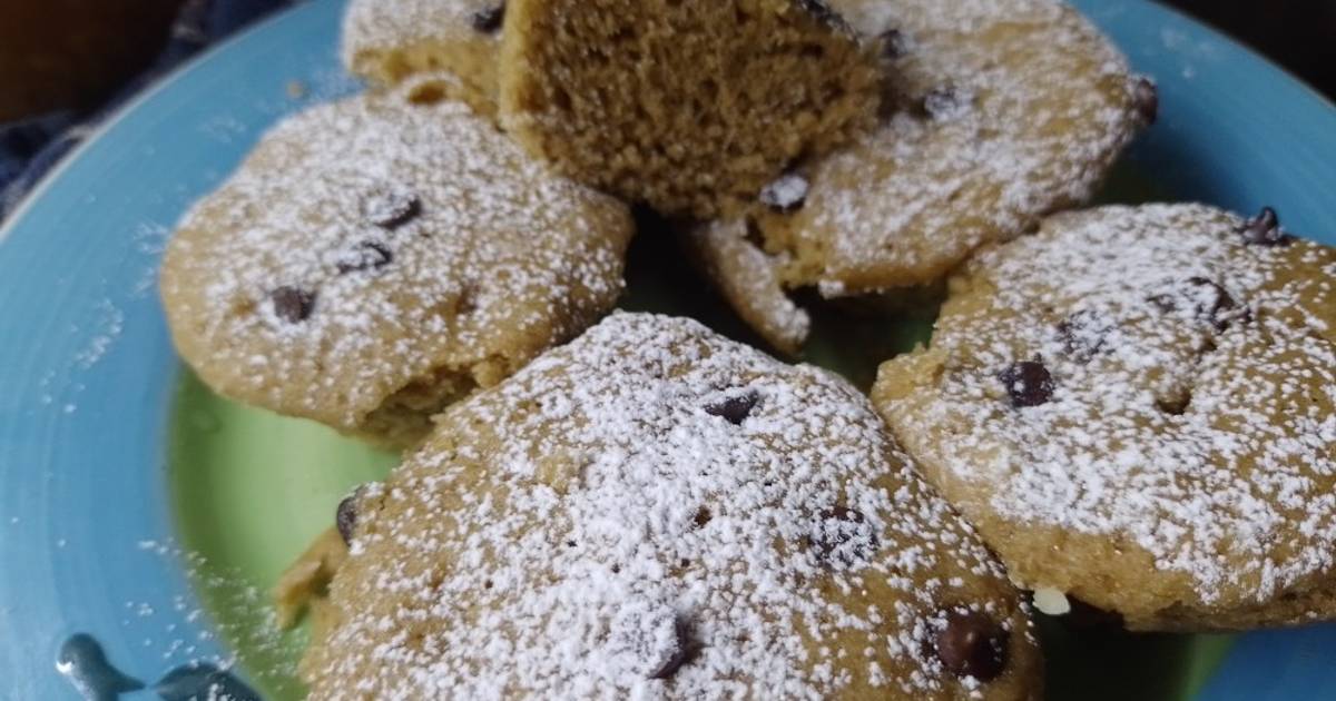 Muffins de banana en microondas 🍌🍌🧁🧁 Receta de MAMUCHA SILVIA 🌹 Cookpad
