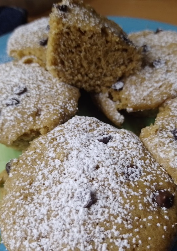 Una foto de Muffins de banana en microondas 🍌🍌🧁🧁