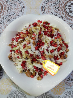 عکسی از دستور سالاد انار لاکچری 🥙