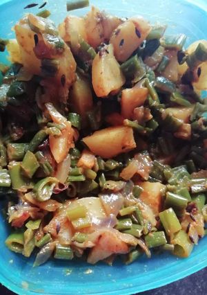 A picture of Spring onion sbji.