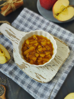 عکسی از دستور مربا سیب با دانه چیا 🍎🍏(رژیمی)