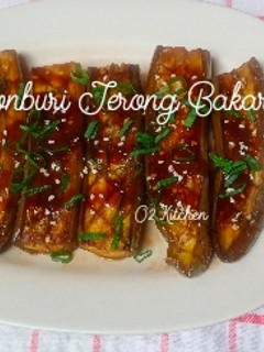 Foto resep #098 Donburi Terong Bakar