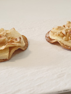 Una foto de Dulce de manzana y pan de molde
