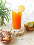 Es Kunyit Asam Lemon