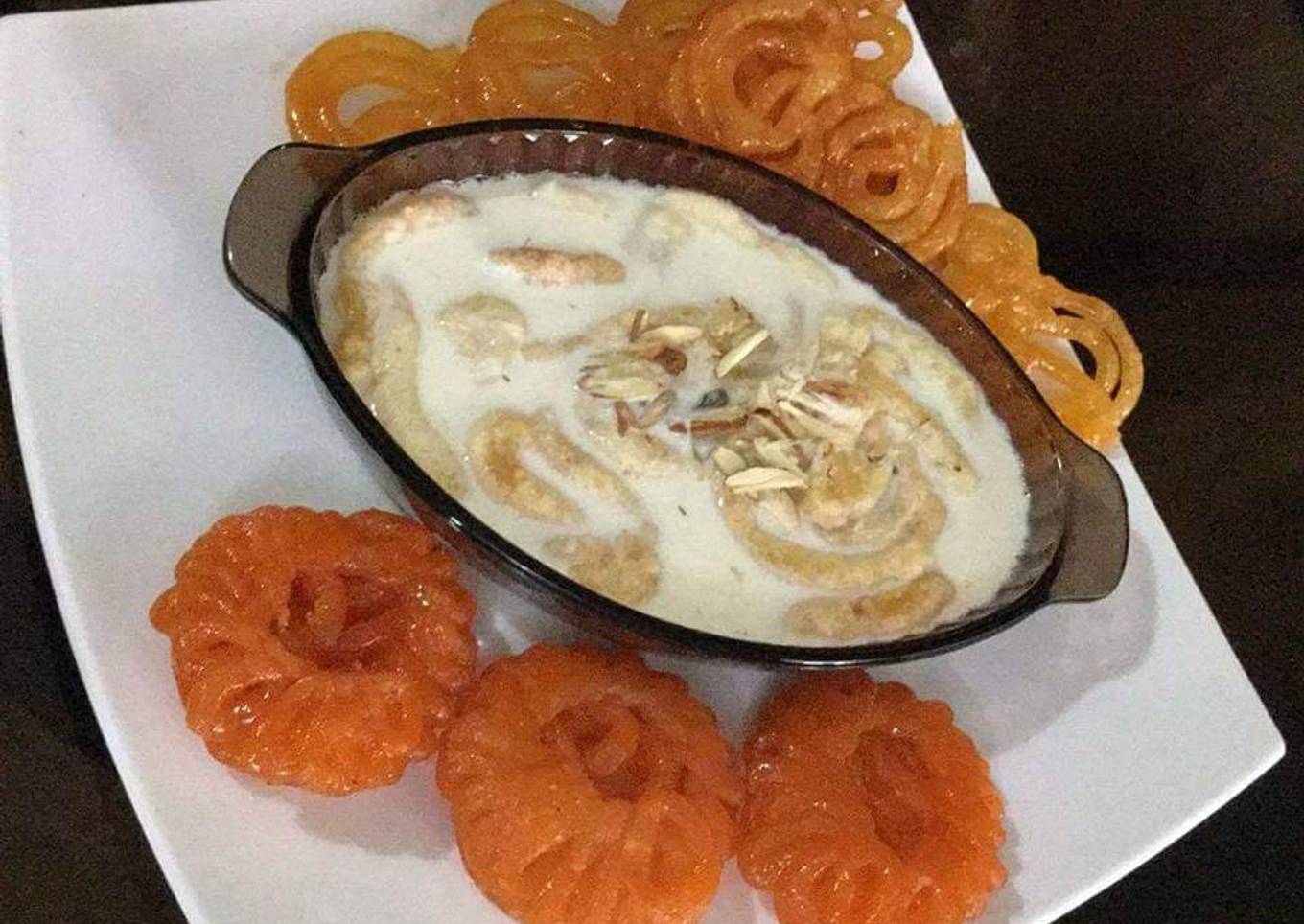 Dhood jalebi