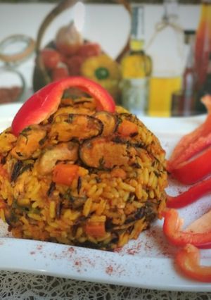Φωτογραφία της συνταγής Ριζότο 🍚 με μύδια 👌