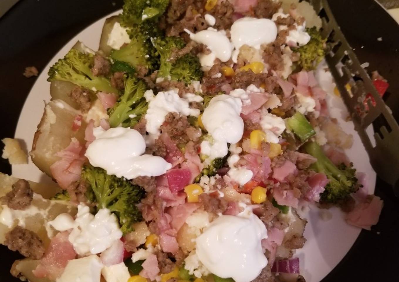 Papa al horno (de sobritas) fácil y delicioso