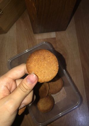 Hình của món Eatclean - Bánh quy yến mạch vị dừa.