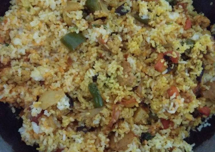 Simple Way to Make Award-winning Spicy veg masala pulav