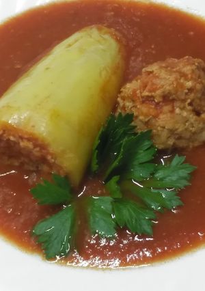 Töltött paprika másként recept fotója