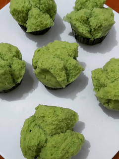 Foto resep Bolu kukus mekar pandan asli