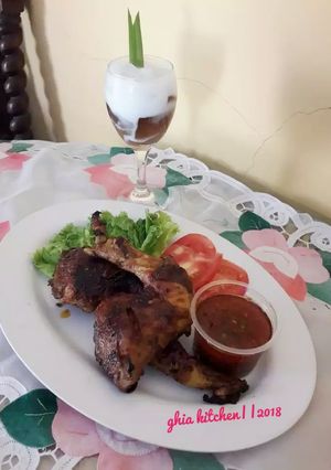 Foto resep Ayam bakar bumbu bacem