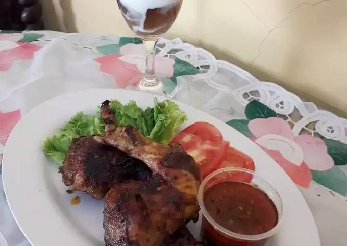 Ayam bakar bumbu bacem