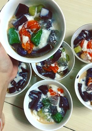 Hình của món Chè khoai dẻo.