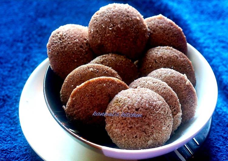 Finger millet(ragi) idli