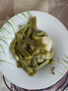 Una foto de Judías verdes con patatas