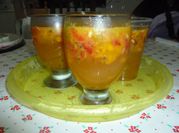 Una foto de gelatina de maracuya