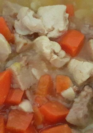 Foto resep Sup Wortel Daging Ma Ling (Babi)