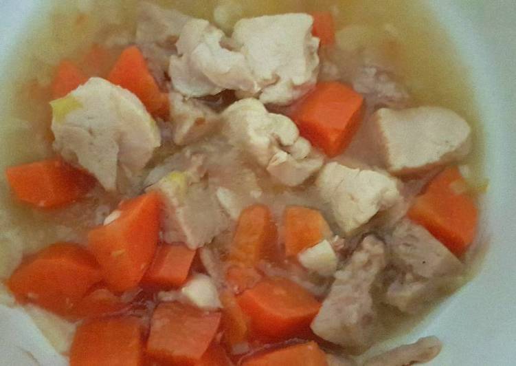 Sup Wortel Daging Ma Ling (Babi)